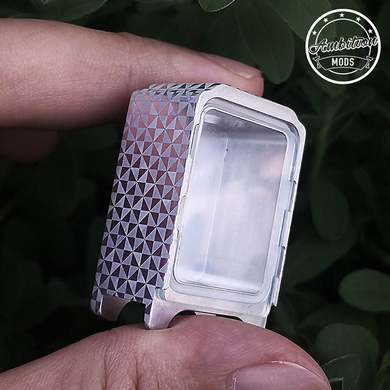 Authentic Ambition mods boro tank for SXK bb / billet AIO box Mod kit pinwheel aluminium 