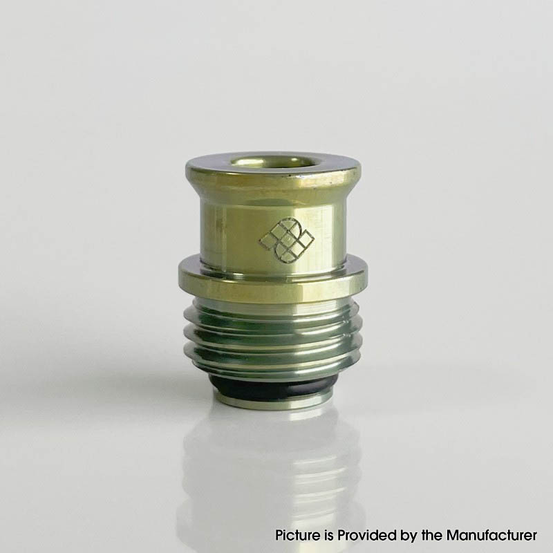 Nie normaler Warp -Nuss -Drop -Tropftipp für BB / Billet / Boro AIO Box Mod Titanium
