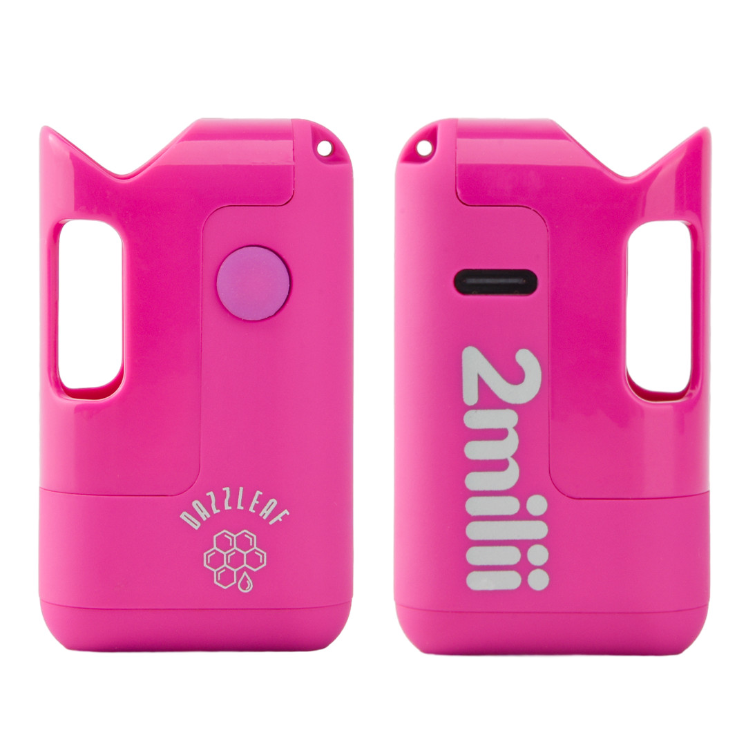 Authentic DAZZLEAF 2Milii 510 Thread Cartridge VV Preheart Battery 650mAh 