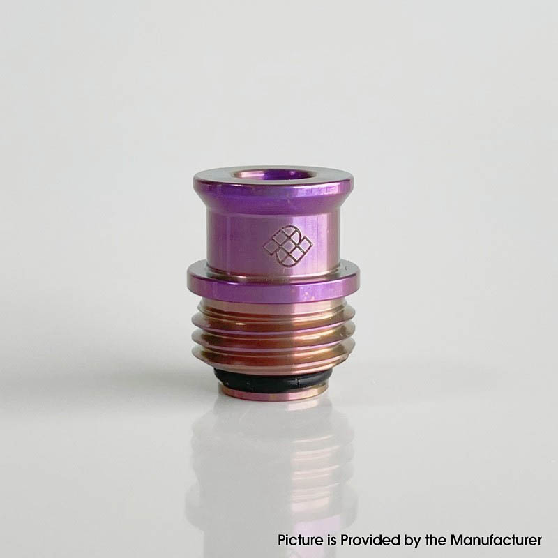Nie normaler Warp -Nuss -Drop -Tropftipp für BB / Billet / Boro AIO Box Mod Titanium