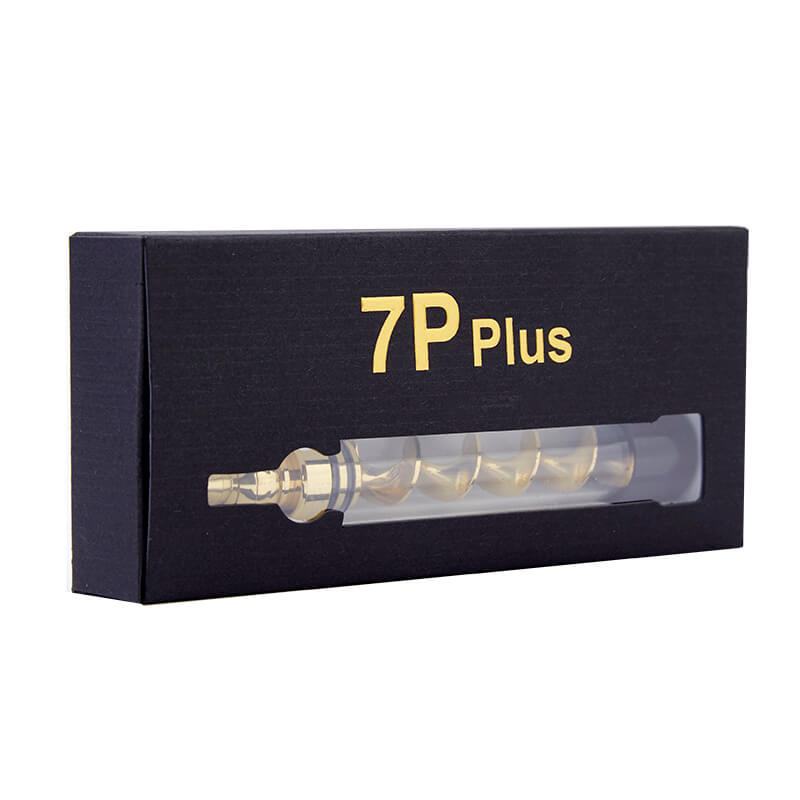 Dry Herb Vape Kit Blunt 7PPLUS Twisty Glass Bubbler Smoking Pipe-Rose