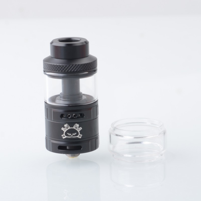 Authentischer Höllenfett Fett Kaninchen Solo RTA Wiederaufbaubarer Tank Vape Atomizer Single Coil DL / RDL 4,5 ml 25 mm Durchmesser