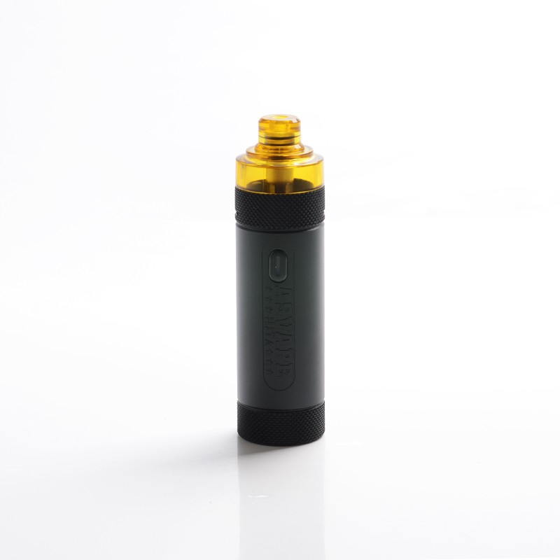 Asvape Authentic Hita 30W 1000mAh Mech Mod RBA Pod System Vape Starter Kit - Hijau Gelap, 3ml, 0,5ohm / 1.0Ohm, 5 ~ 30W