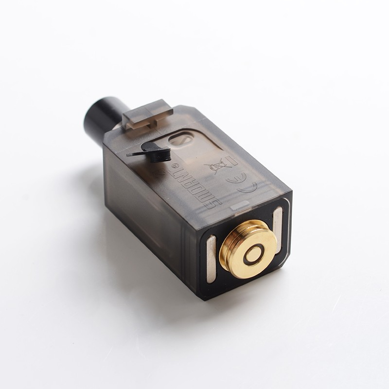 SMOANT AUTENTIK 80 TC VW MOD RBA POD SYSTEM KIT PENGGANTIAN POD POD CARTRIDGE W/ 0.3OHM & 0.4OHM MESH COILS - Hitam, 4ML