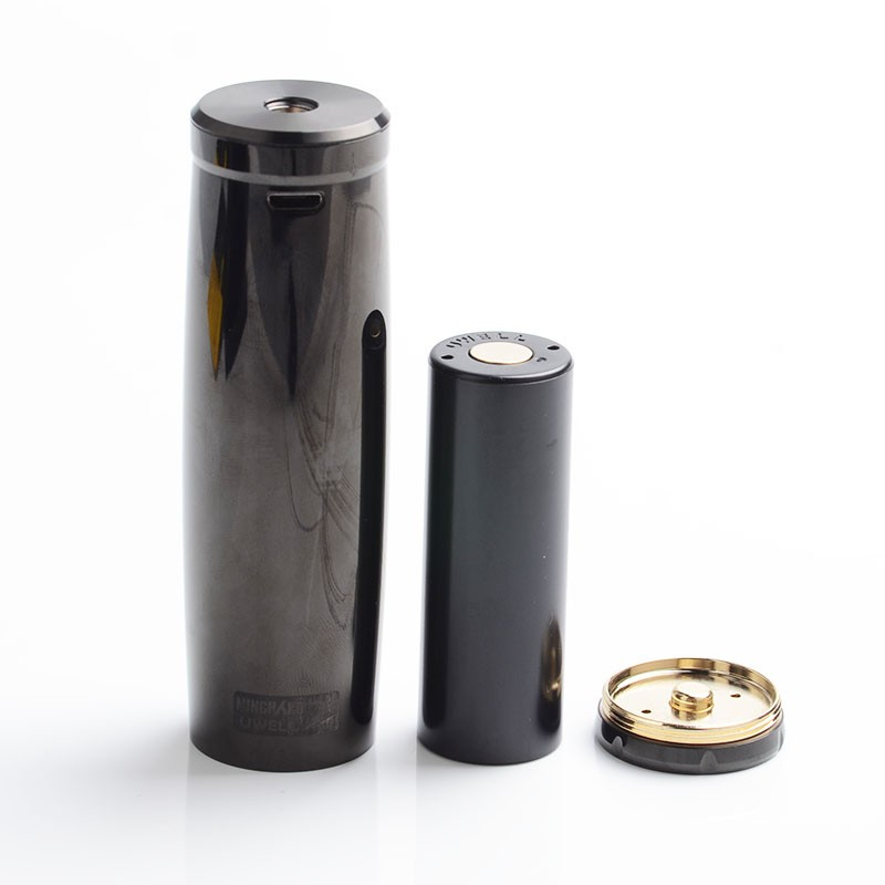 Authentisch Uwell nunchaku 2 100w TC VW Variable Wattage Vape Mod - schwarz, 5 ~ 100w, 1 x 18650 /20700 /21700