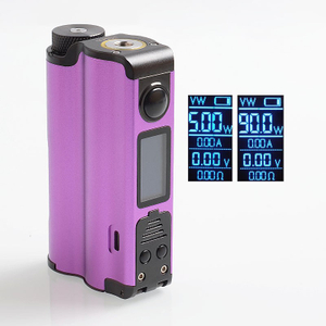 Authentic Dovpo Topside 90W TC VW Variable Wattage Squonk Box Mod , 10ml, 1 x 18650 / 21700
