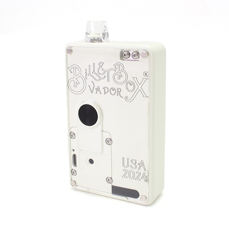 SXK BB 60W All-In-One VW Box Mod Vape Kit W/ USB Port-White ، 1 ~ 60W ، 1 × 18650 ، EVOLV DNA 60 ، مع 2024Logo
