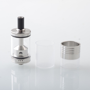 NetSu Style MTL RTA Atomizador de tanque reconstruible - Negro, 5.0 ml, 4 PCS Pins 22 mm