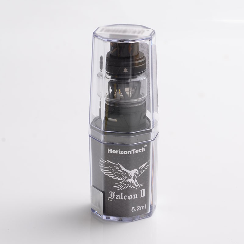 정통 Horizontech Falcon II Sub Ohm Tank Atomizer 5.5ml