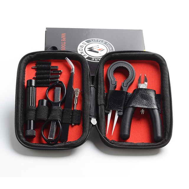 Authentic Vivismoke Vape Mini Tool Kit - Mini Cutter + Screwdriver + Tweezer + Scissor + Coil Brush + Tweezer + Coil Builder