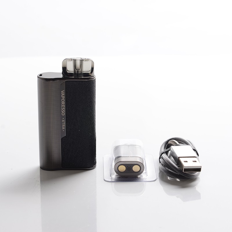 Authentisch Vaporesso xtra 900mah pod System Vape Starter -Kit, 2ml, 0,8OHM / 1,2OHM