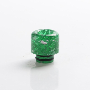 Replacement 510 Drip Tip for RDA / RTA / RDTA / Sub-Ohm Tank Vape Atomizer - Green, Resin, 14mm