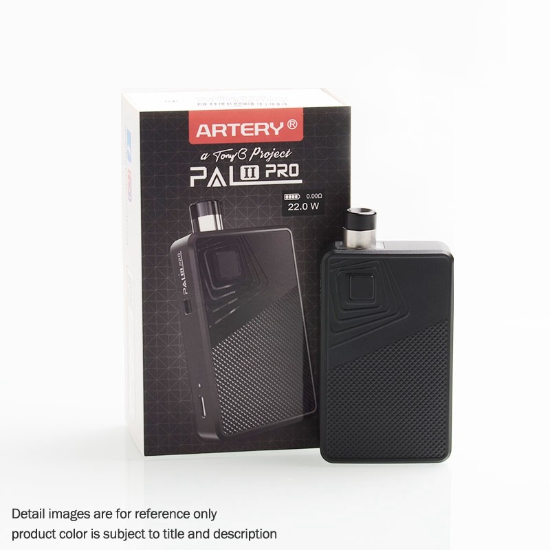 本物の動脈PAL II 2 PRO 22W 1000MAH POD SYSTEM VW MOD KIT、5〜22W、0.6OHM / 1.0OHM、3ML（標準版）
