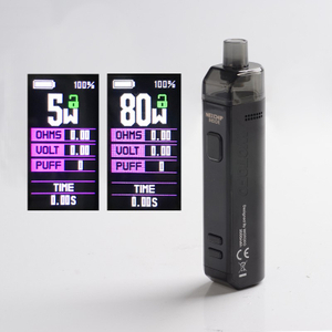 Wotofo SMRT 2000mAh 80W Pod System Starter Kit, VW 5~80W, 4.5ml Pod Cartridge