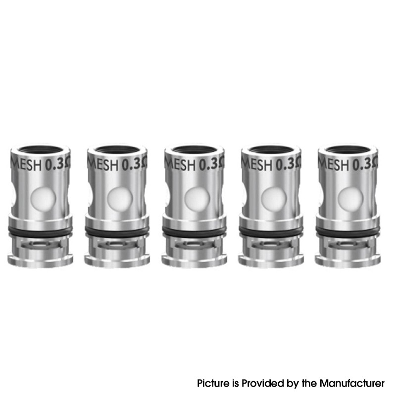 Authentic BP Mods Replacement TMD Mesh Coil Head for TMD BORO / DOT Tank - 0.3/0.8ohm, DL Vaping (5 PCS)