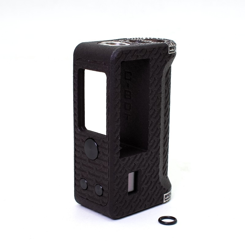 SXK Critival Box C -BOT 스타일 AIO Boro Box Mod - Black, 5 ~ 60W, BB / Billet Boro RBA / Tank, PA12 3D Print와 호환됩니다.