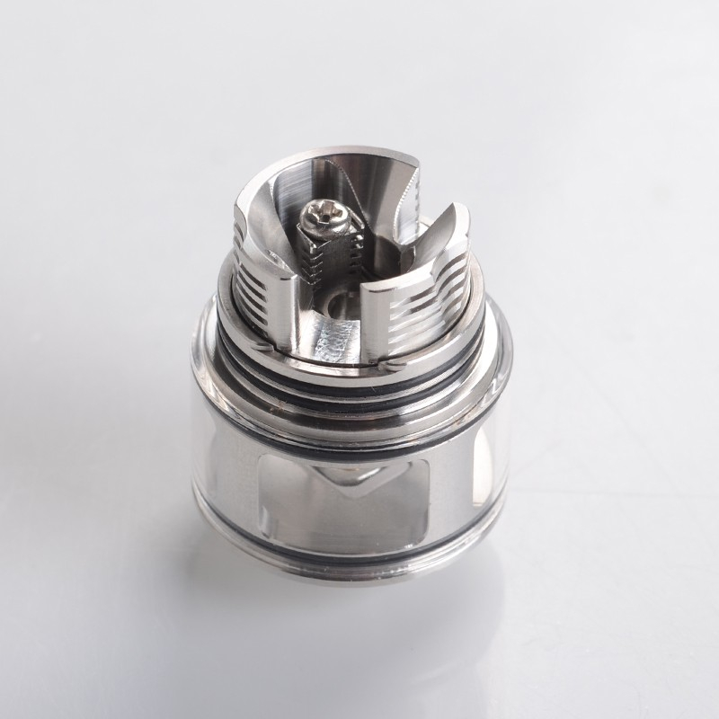 Vier 1 fünf 415 S61 Genesis Atomizer Style RDTA Wiederaufbaubares Tropftank -Atomizer Edelstahl + Pei, 22 mm