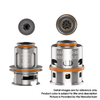 Authentic Geek Vape z Max Sub OHM Penggantian Tangki M0.3 Kepala Koil Ganda 0.3ohm 0.14ohm 0.2ohm Ka1 (55 ~ 65W) (5 pcs)