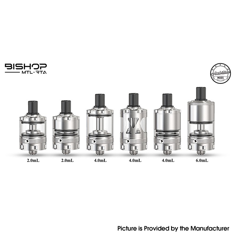 Authentic Ambition Mods Replacement Tank Tube for Bishop MTL RTA 4.0ml 