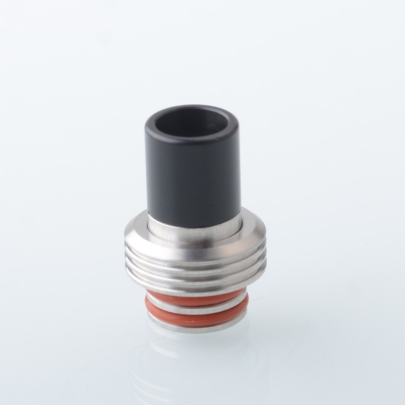Vapeasy BlackRose Mods The Ultimate 510 Drip Tip Set 4 PCS Beauty Rings, 4 PCS Mouthpiece