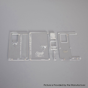 SSPP Front + Back Door Panel Plate Set for Cthulhu AIO Mod Kit - Translucent