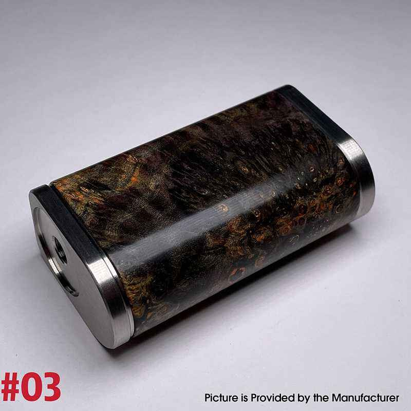 Penon V2 Style 60W VW Vape Box Mod Stabwood, 1~60W, 1 x 18650