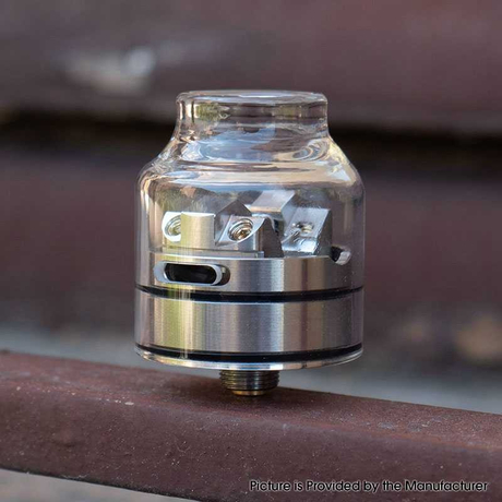 Authentic ThunderHead Creations THC Tauren Solo RDA Rebuildable Dripping Atomizer w/ BF Pin 2.0ml, 24mm Diameter