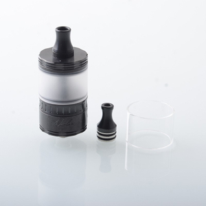 NOLA Style RTA 22mm 3.2ml Tank ricostruibile per mtl & rdl Vaping con logo nero