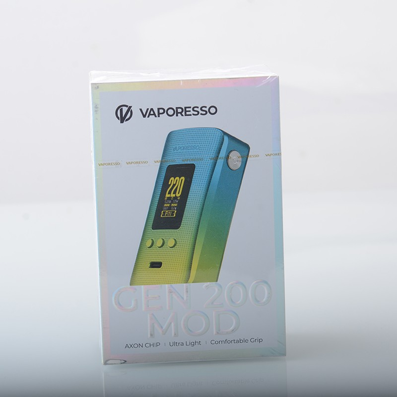 Autêntico Vaporesso gen 200 vw Vape caixa Mod vw 5 ~ 200w 2 x 18650
