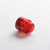 أصيل Hellvape Dead Rabbit Se RDA Rebuildable Dripping Vape Atomizer W/ BF Pin - Red ، PCTG + SS ، قطر 24 ملم
