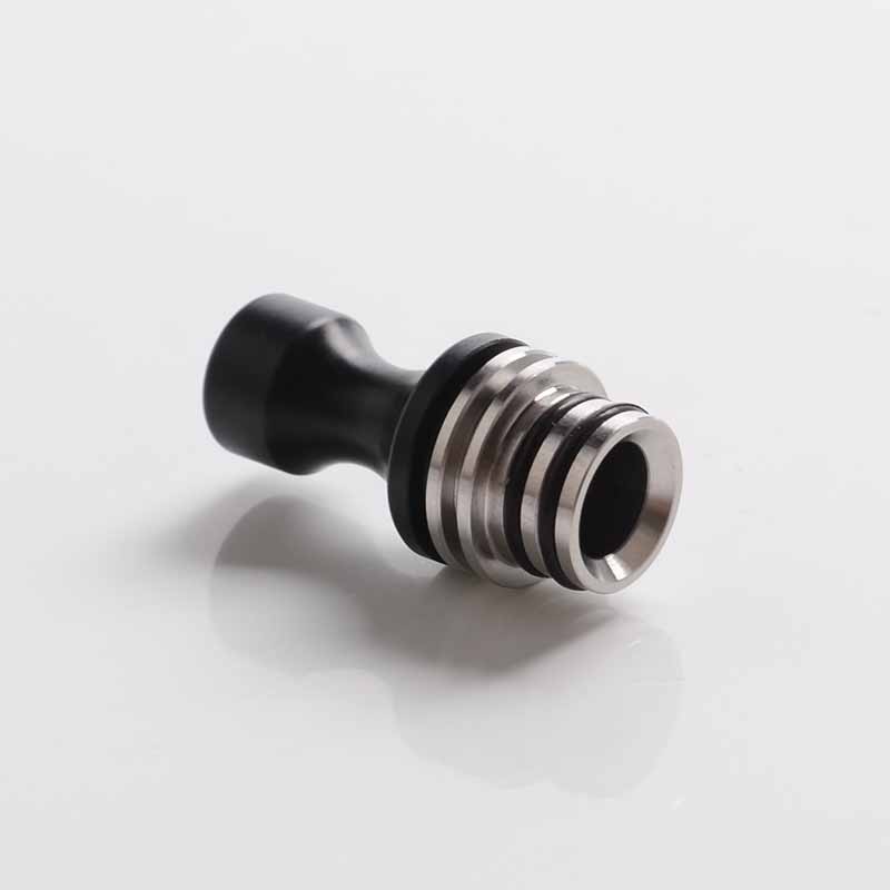 Authentic Auguse Replacement MTL 510 Drip Tip for RDA / RTA / RDTA / Sub-Ohm Tank Vape Atomizer - Black, POM, 22.7mm