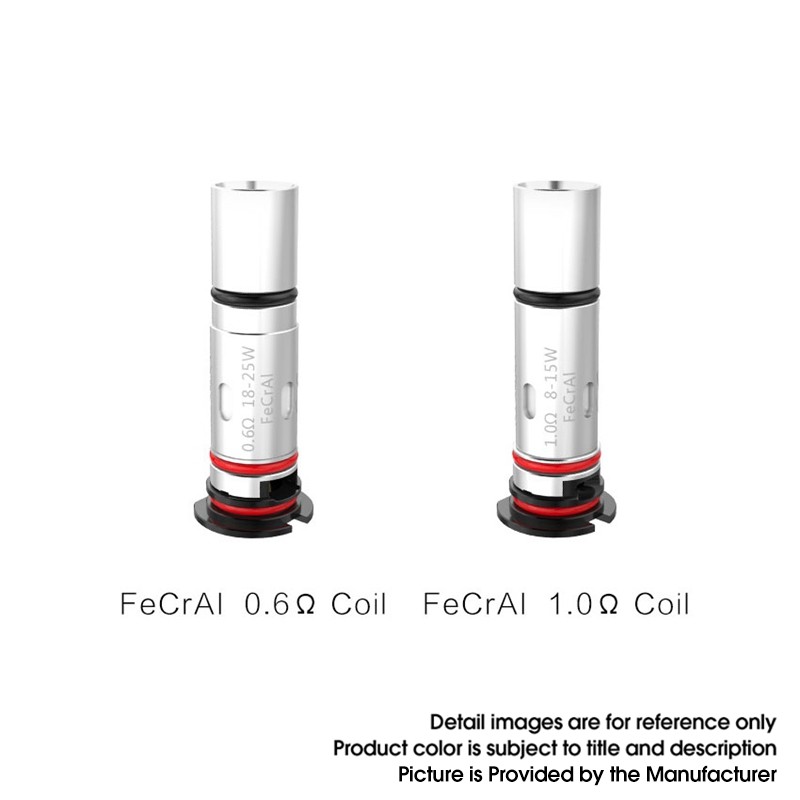 Authentic Uwell Valyrian 25W 1250mAh Pod System Replacement DL Coil Head - 0.6ohm (18~25W) (4 PCS)
