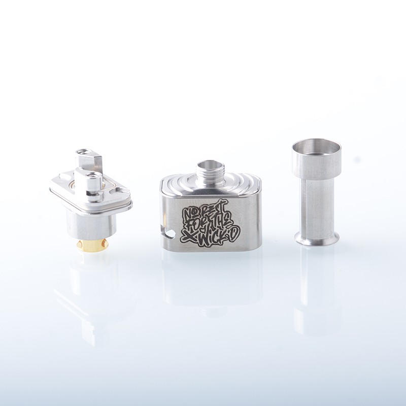 Wick'd Remix'd RBA Bridge for Billet / BB / Boro Tank Air Pins 1.2, 2, 2.5, 3, 3.5, 4, 4.5mm