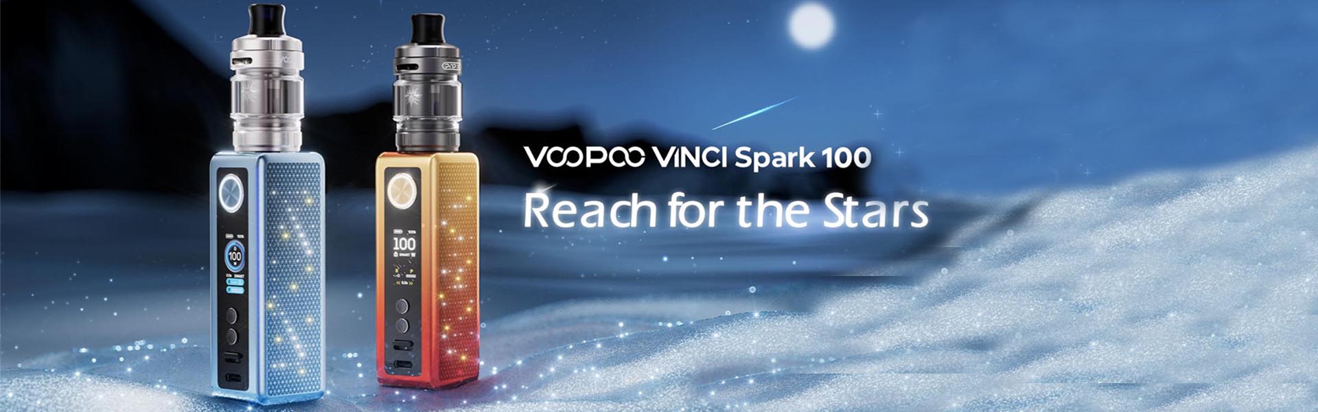 UFORCE-X NANOタンク付きの本物のVoopoo Vinci Spark100 Modキット