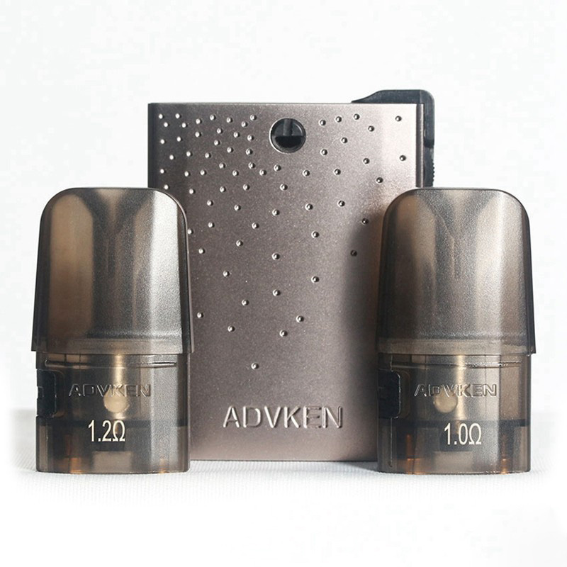 Advken Potento X Pod System Vape Kit, 950mAh, 2.5ml, 1.0ohm / 1.2ohm