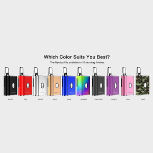 Airistech Mystica II 450mAh Vaporizer Built-in Battery Vape Mod w/ 12mm Diameter Hole for 510 Thread Atomizer