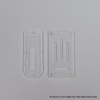 Replacement Front + Bottom Panel Plate for Aspire Boxx Mod Kit Acrylic (2 PCS)