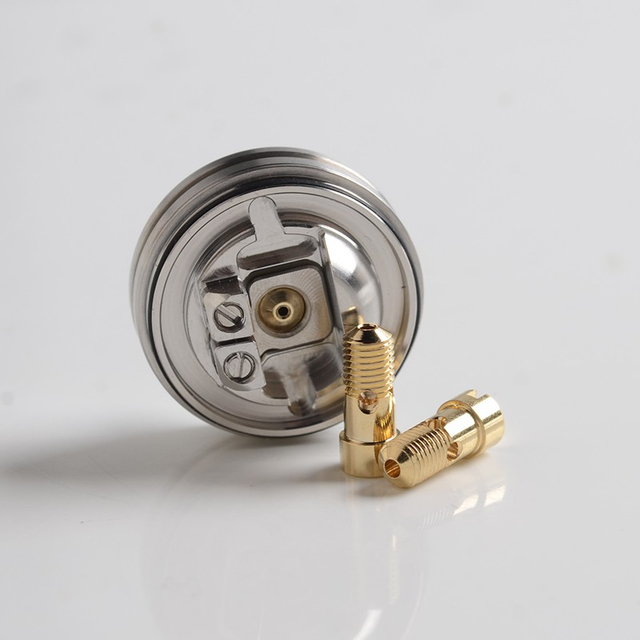 BP Mods Pioneer RTA 교체 빌드 데크, 1.2mm + 1.5mm 에어 핀, 스테인리스 스틸 (1 PC)