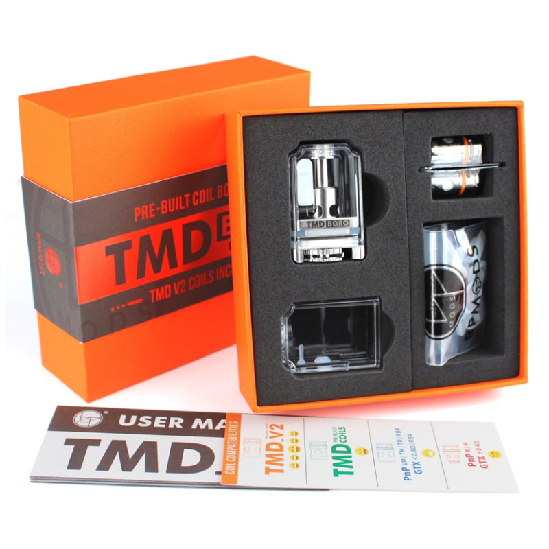 Autentico BP MODS tmd boro lite （v2） per boro, bobine pnp / gtx compatibili / bobine pionieristiche ， 5ml