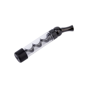 Ramuan kering Vape kit tumpul 7pmini gelas twisty bubbler merokok-hitam-hitam