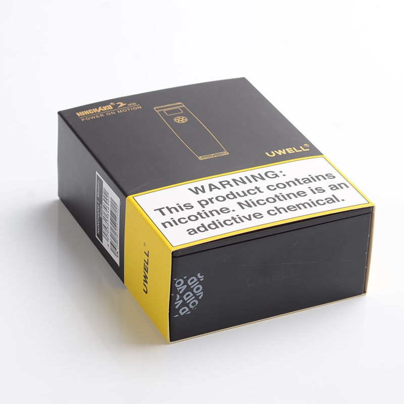 Authentisch Uwell nunchaku 2 100w TC VW Variable Wattage Vape Mod - schwarz, 5 ~ 100w, 1 x 18650 /20700 /21700