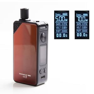 Autentico OBS alter 70w 2300Mah VW Box Mod Kit di starter del sistema POD - Red, Zinc Allay, 3,5ml / 5ml, 5 ~ 70W