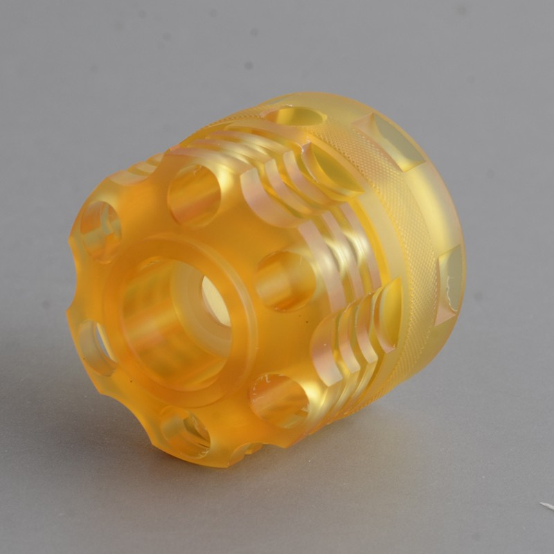 Autêntico Ambition Mods ripley mtl / rdl RDTA tampa superior de substituição - PEI marrom