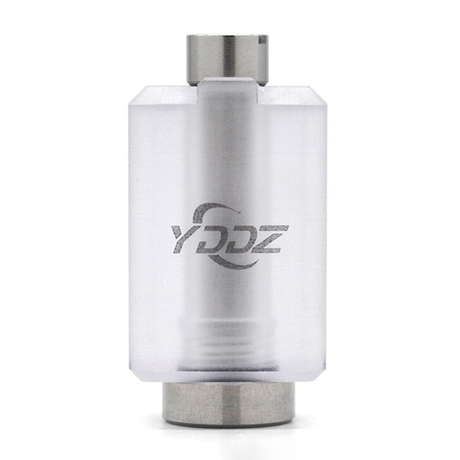 YDDZ A1 510 Thread Adapter Connector for dotMod dotAIO Pod System Vape Kit - White + Silver, POM + Stainless Steel