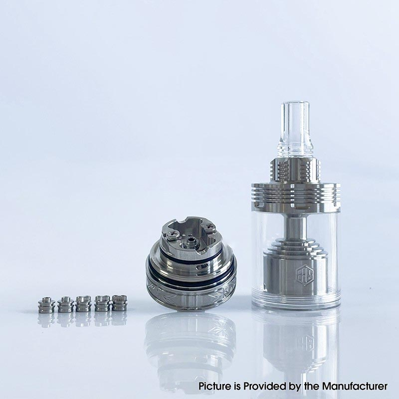 Rekavape Four One 5 415V2 415 V2 스타일 MTL RTA Atomizer 316SS + PEI, 4ml, 22mm, 직경