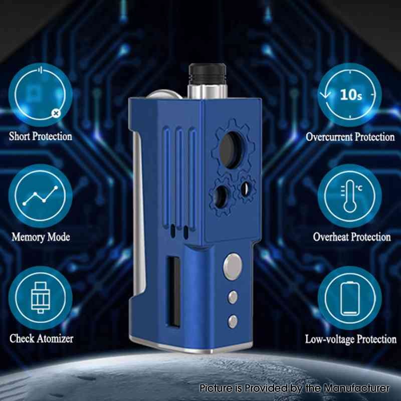 Authentic Ambition Mods and Sun box 2.0 60W AIO Box Mod 1~60W, 1 x