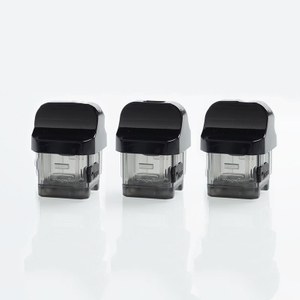 Authentic SMOKTech SMOK RPM40 Pod Kit Replacement Nord Pod Cartridge - Black + Translucent Gray, 4.5ml (3 PCS)