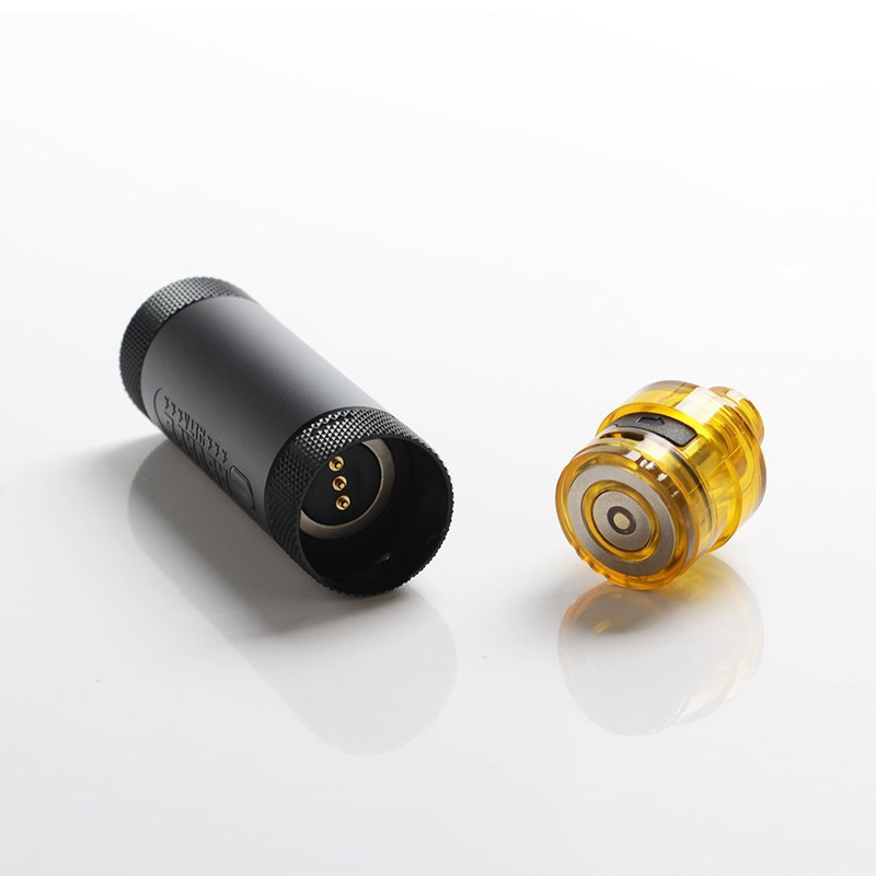 Asvape Authentic Hita 30W 1000mAh Mech Mod RBA Pod System Vape Starter Kit - Hijau Gelap, 3ml, 0,5ohm / 1.0Ohm, 5 ~ 30W