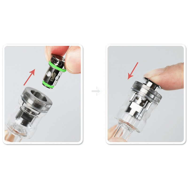 Authentic Eleaf Glass Pen Kit Replacement Pod Cartridge w/ 1.2ohm GTL Coil - 1.8ml (1 PC)