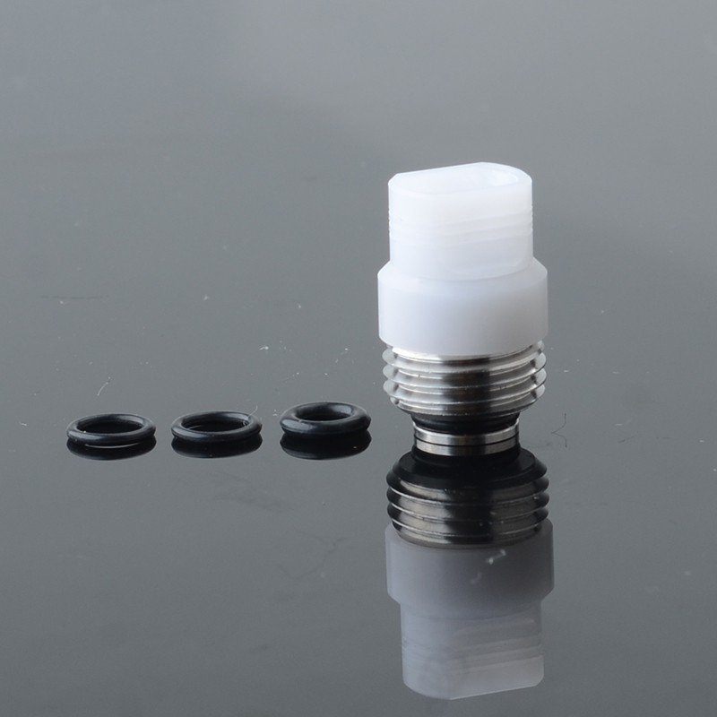 PRC Quantum 510 Drip Tip for for SXK BB Billet Box Mod Kit SS Base + POM Mouthpiece